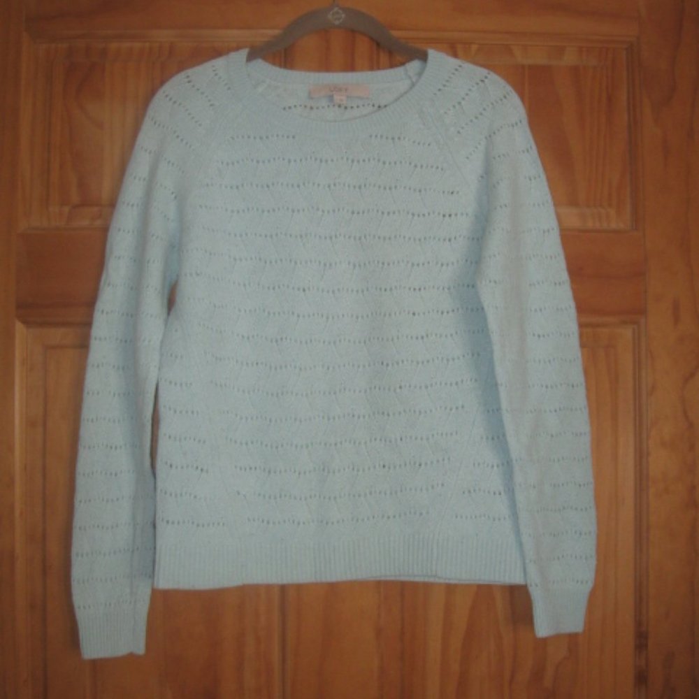 Ann Taylor LOFT Mint Green Sweater